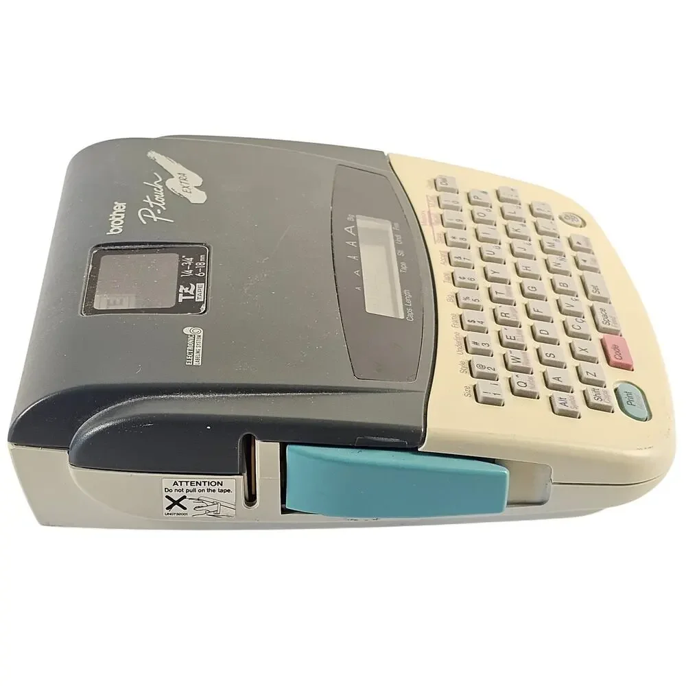 Brother P-Touch Extra PT-310 Electronic Label Maker Tested Working w/ Tape